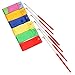 Tosnail 6.5-foot Long Dancing Ribbon Streamer Rhythm Ribbon - Pack of 6