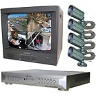 Clover Bun1460 14-Inch Color Quad Observation System With 4-Channel Digital Video Recorder