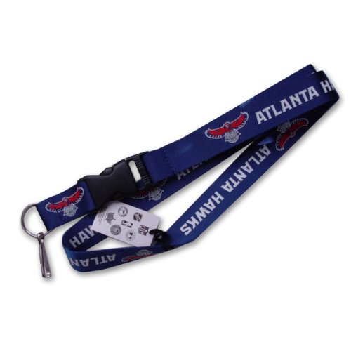 Atlanta Hawks Clip Lanyard Keychain Id Holder Ticket