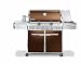 Weber 1782301 Summit E-650 Propane Tuck-Away Rotisserie Grill, Copper