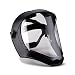 Uvex S8510 Bionic Black Matte Faceshield with Clear Anti-fog Hardcoat Visor