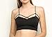 Dreagal Criss Cross Cutout Bralette Seamless Bra Padded Sports Bra Workout