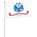 Army Flag 12in x 18in Mounted on 24in Wooden Stick
