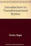 An introduction to transformational syntax