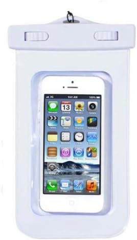 Iphone 5/4/4s Waterproof Case Waterproof Bag Dustproof Bag Protective Bag Multi Purpose Bag Waterproof Case for Iphone 4/4s/5 for Swimming,fishing,skiing,surfing，driftage，diving (White)