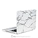 TOP CASE 4 in 1 Bundle - Pro 13-Inch Marble Pattern Rubberized Hard Case Cover + Sleeve Bag + Keyboard Cover + Screen Protector for Macbook Pro 13-inch 13