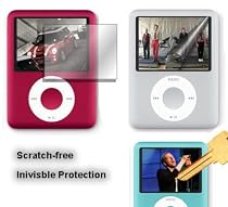Apple iPod 3rd Generation G3 Nano 3G 4GB / 8GB MP3 Video Player Ultra Clear Reusable Screen LCD Protector
