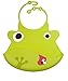 Ulubulu Silicone Bib, Duke the Frog