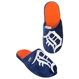 MLB Detroit Tigers 2011 Big Logo Slide Slipper Hard Sole Medium