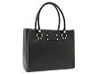 Kate Spade Tarrytown Boarskin Leather Quinn Bag Tote Black