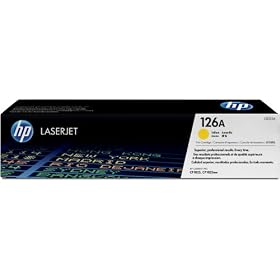HP 126A LaserJet Toner Cartridge - Yellow