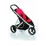NEW! 2008 Phil and Teds Vibe Single Buggy - Red by Phil & Ted's