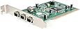 StarTech.com 4-Port PCI 1394a FireWire Adapter Card with Digital Video Editing Kit (PCI1394_4)