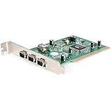 StarTech.com 4-Port PCI 1394a FireWire Adapter Card with Digital Video Editing Kit (PCI1394_4)