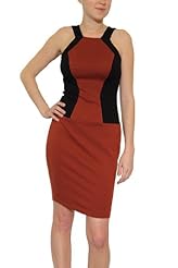Tank Colorblocking Elastane/Viscose  Dress