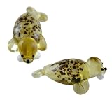 Miniture Glass Figurines-Glass Aquatic Figurine Animals - Sea LionIMAGE