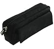 Paperchase Multi Pencil Case. Black Nylon Design