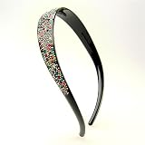 Flamenco Multi-crystal Black - Cubitas Avignon Collection (Made in France, Swarovski Crystals)