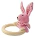 Grabbing Toy Bunny, Pink