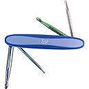 Boye 3396300EGIKA 4-in-1 Crochet Hook Tool, Purple