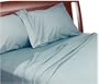 Wamsutta 300-Thread-Count Egyptian Sateen Queen Flat Sheet, Delft