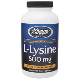 Vitamin Shoppe - L-Lysine, 500 mg