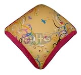 Culto Mio Anti Stress Kissen  FIESTA  Ornament apricot rosa  plüsch anti stress kissen