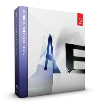 Adobe CS 5.5 After Effects (Mac)