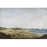 View of town & harbour of Quasayr on The Red Sea, by Captain Robert Moresby (Print On Demand)