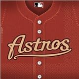 Houston Astros Party Napkins - 36 Ct
