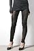 6126 - Women's Moon Leggings (Slashed Black)