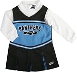 Carolina Panthers Infant Long Sleeve Cheerleader Jumper