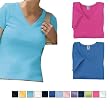 Port Authority - Ladies V-Neck T-Shirt (L440V)