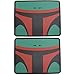 Licensed Star Wars Boba Fett Bounty Hunter Utility Rubber Floor Mats Car Truck