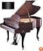 5' Queen-Anne Grand Piano (Ebony Polish)