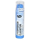 Boiron Homeopathic Medicine Lycopodium Clavatum, 6C Pellets, 80 Count Tubes 41PV75ZCYVL. SL160 Boiron Homeopathic Medicine Lycopodium Clavatum, 6C Pellets, 80 Count Tubes