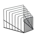 Expressions Mesh Desktop Step Sorter, 9-1/4x7-3/4x6-1/4, Black ELD22201