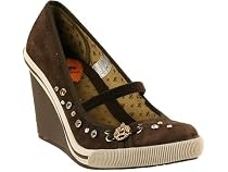Rocket Dog Women's Glam-Rock Sport Wedge,Brown,8.5 M