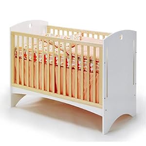 Offi Bebe 2 Crib with White Ply