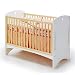 Bebe 2 Crib - White