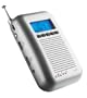Eton FR100 Blackout Buddy Radio (Silver)