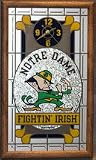 Product details for Notre Dame Fighting Irish (Mascot) College Wall Clock
