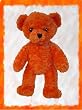 Teenie Teddies Orange Bear 7" - Make Your Own Stuffed Animal Kit