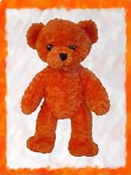 Teenie Teddies Orange Bear 7" - Make Your Own Stuffed Animal Kit