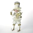 20" Ivory Pixie Elf with Top Hat & Present Table Top Decorative Christmas Figure