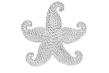 Sterling Silver Starfish brooch