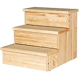 TRIXIE Pet Products Wooden Pet Stairs, Natural