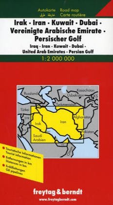 City Travel Guides Discounted  Books : Iraq-Iran-Kuwait-Dubai-United Arab Emirates (Road Maps) (Road Maps)