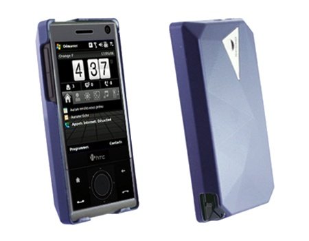 Seidio Innocase Surface Rubberized Hard Case for HTC Touch Diamond (Blue)