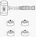Nupla #02549 Hammer With 4 Tips